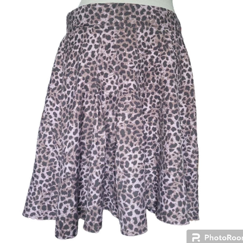 TORRID ANIMAL PRINT SKATER SKIRT - 12